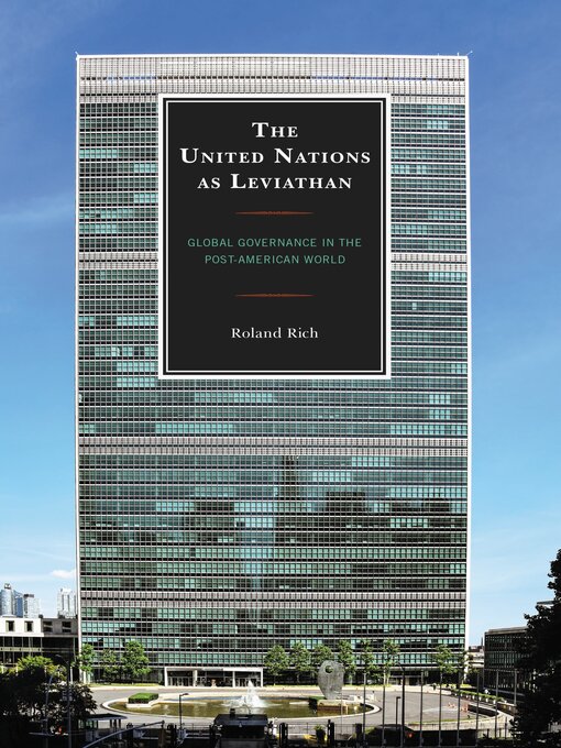 Title details for The United Nations as Leviathan by Roland Rich - Available